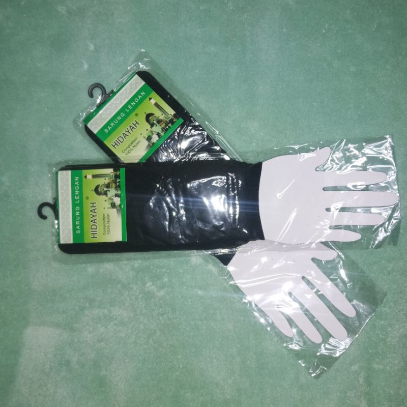 manset handsock sarung lengan hitam polos