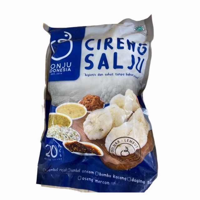 

CIRENG SALJU BONJU ISI 20 - 500 GR