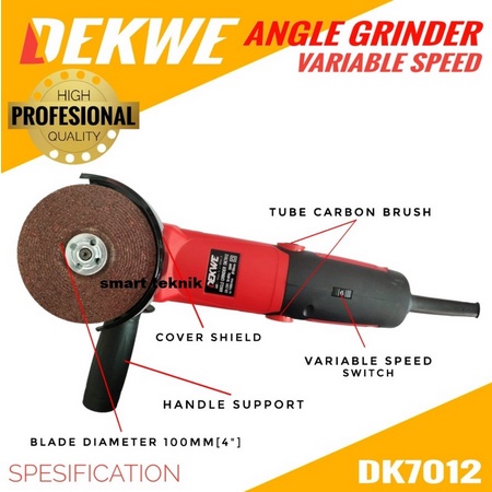 mesin gerinda angle grinder Dekwe