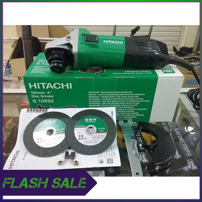 MESIN GERINDA TANGAN HITACHI G10SS2   ANGLE GRINDER HITACHI G 10SS2
