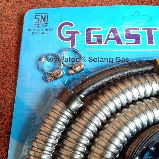 Paket Regulator Dan Selang GASTRON 1.8 M SNI