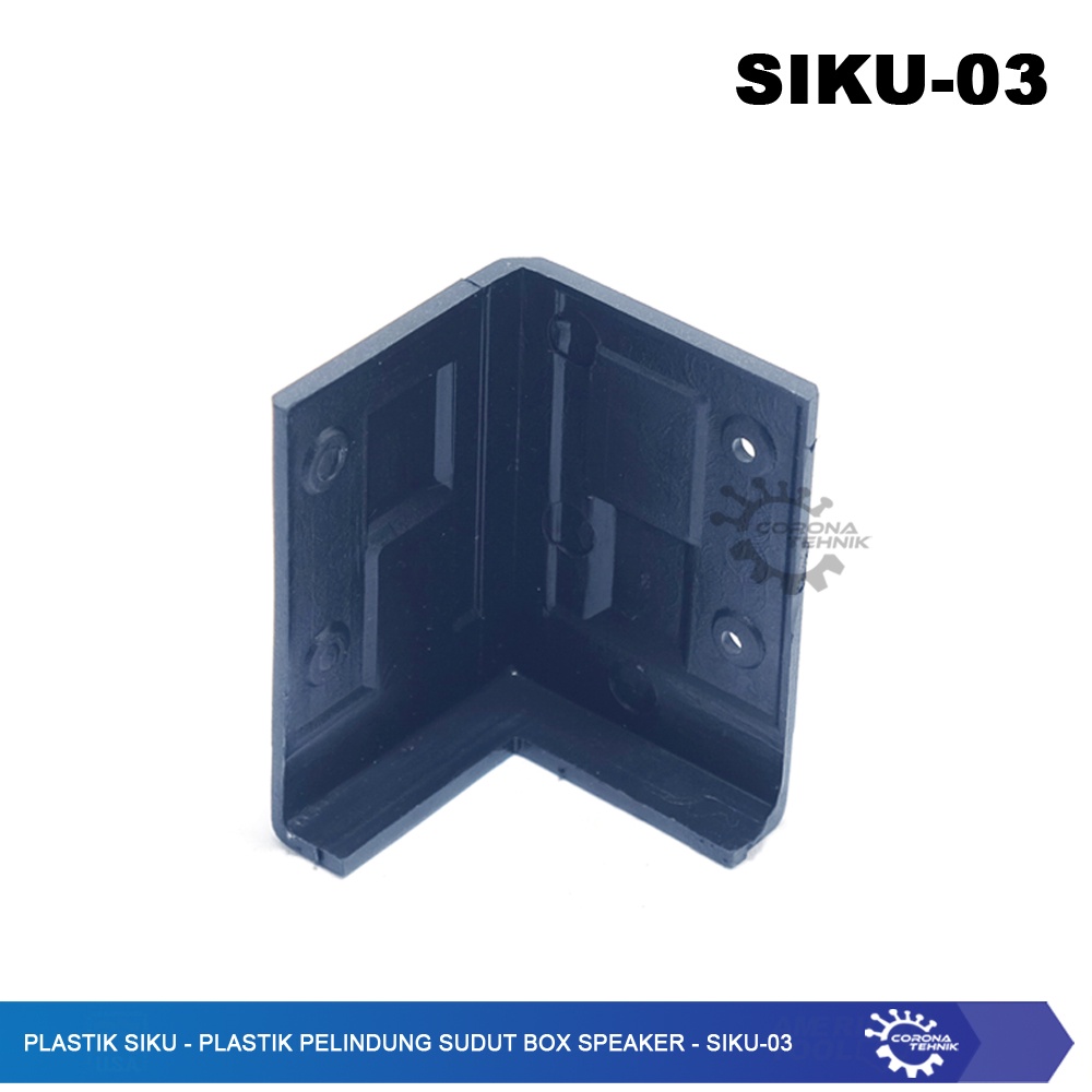 SIKU-03 - Plastik Siku - Plastik Pelindung Sudut Box Speaker