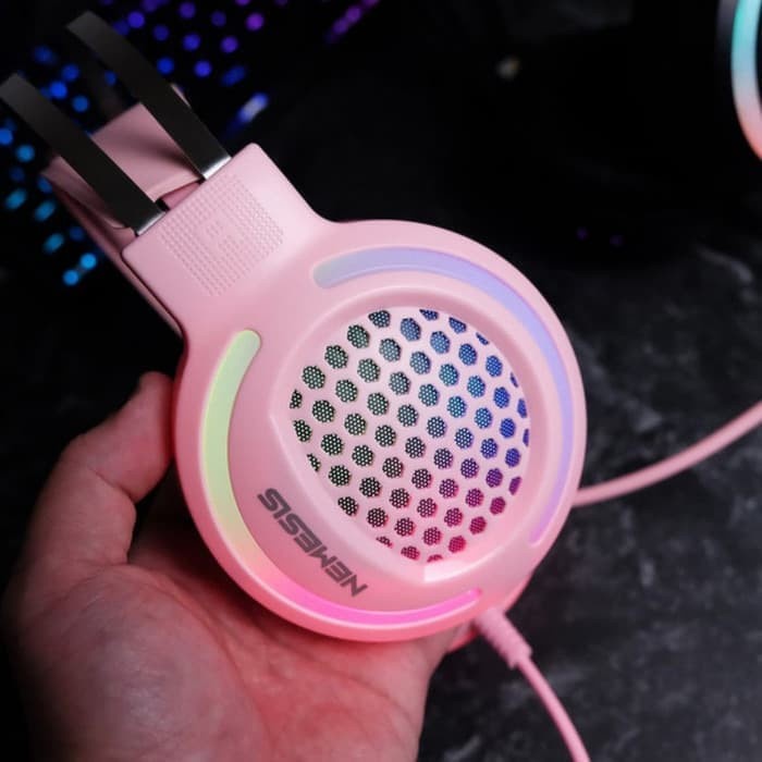 Headset Gaming NYK Nemesis Knight HS-N10 RGB