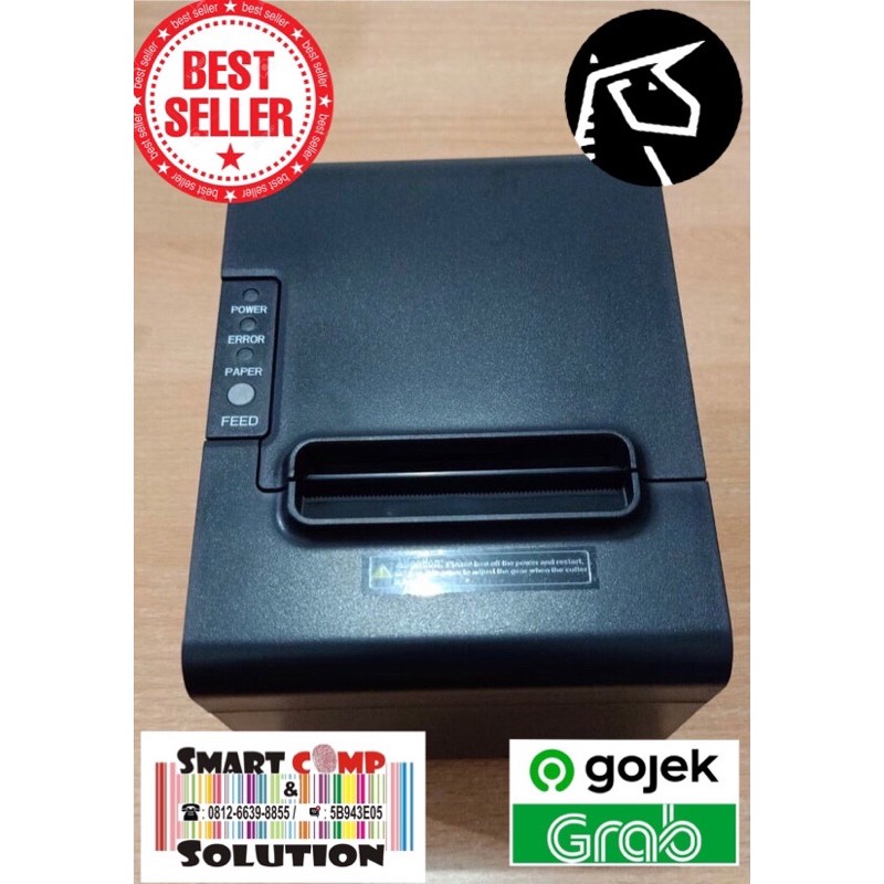 Printer Kasir Thermal Unicorn UC-T82X 80mm Autocutter USB LAN SERIAL