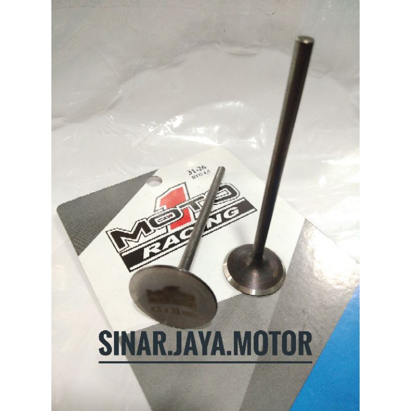 Klep Moto1 moto 1 31/26 Batang 4.5mm Original Not Swedia TDR BRT RC3