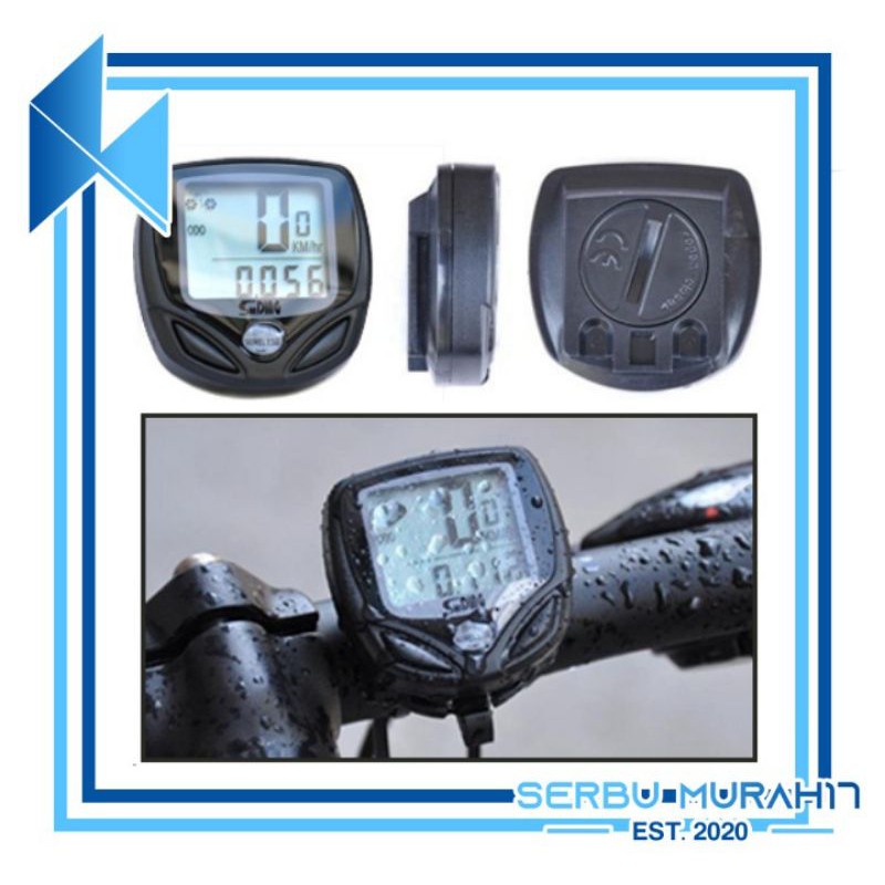 Speedometer Sepeda Wireless Display LCD