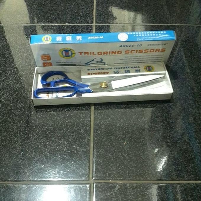 

Gunting Kain Jahit 10" 25 Cm Premium Tailor Scissors Taiwan Cmart Terlaris