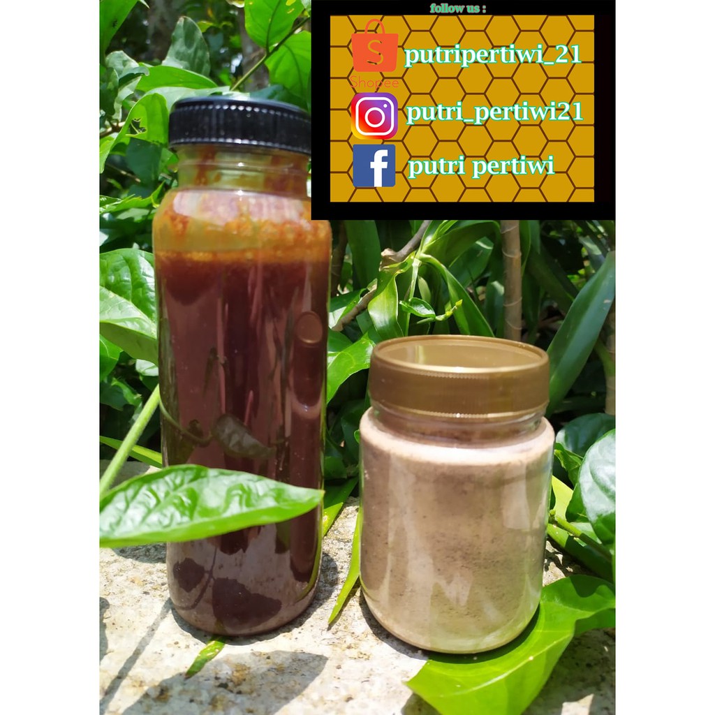 

1 Paket madu hutan 325 gr & bubuk zuriat 100 gr