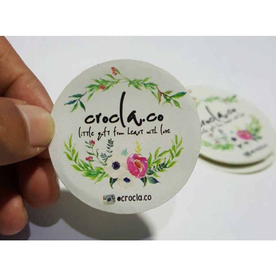 

Sticker Label 4 x 4 I Paket isi 100 - 2000 pcs I Jenis Cetak : Printing I Offset