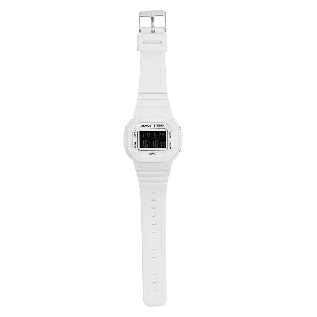 Almost Studio - Jam Tangan Digital - White