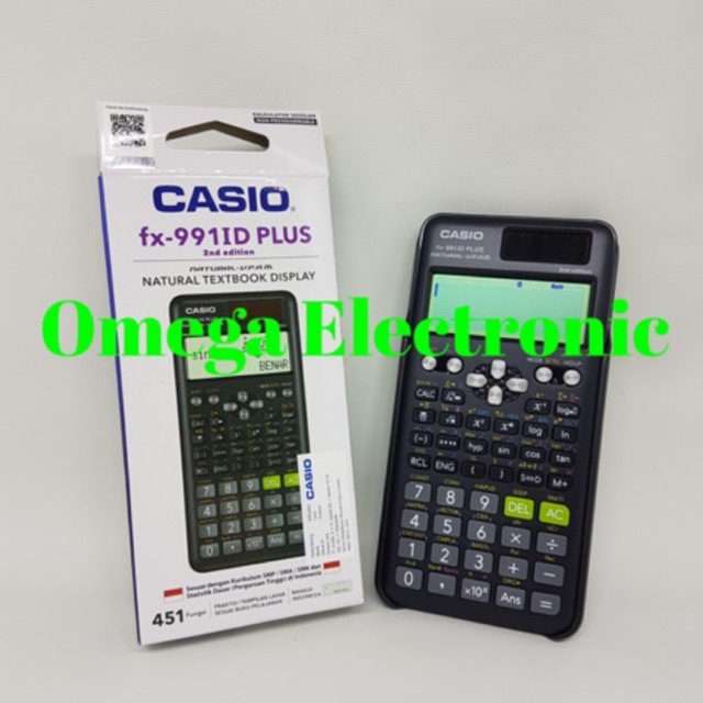 Casio FX-991ID PLUS - Kalkulator Sekolah Scientific Calculator