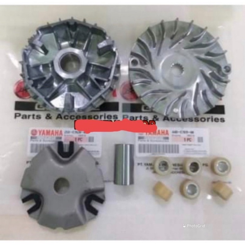 RUMAH ROLLER ROLER MIO M3 FINO 125 GT125 2PH 2XS 1SET ASSY YAMAHA