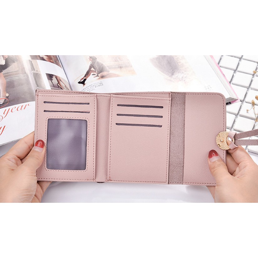 #LC-Wallet WD119 Dompet Lipat Mini Wanita Import Mini Wallet / Dompet Fashion