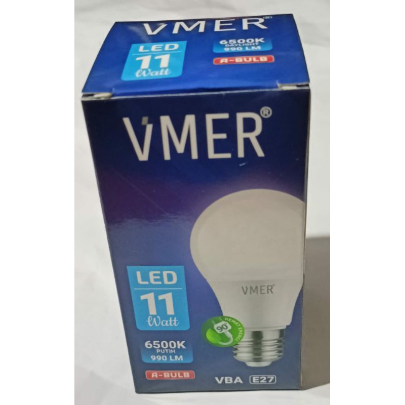 LED VMER 11WATT GARANSI 1 TAHUN/ LAMPU LED VMER