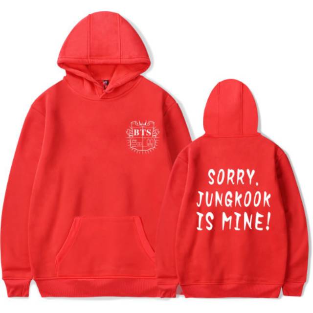 (BAYAR DITEMPAT)  HOODIE/SWEATER/ZIPPER SORRY IS MINE ( REQUEST BIAS)