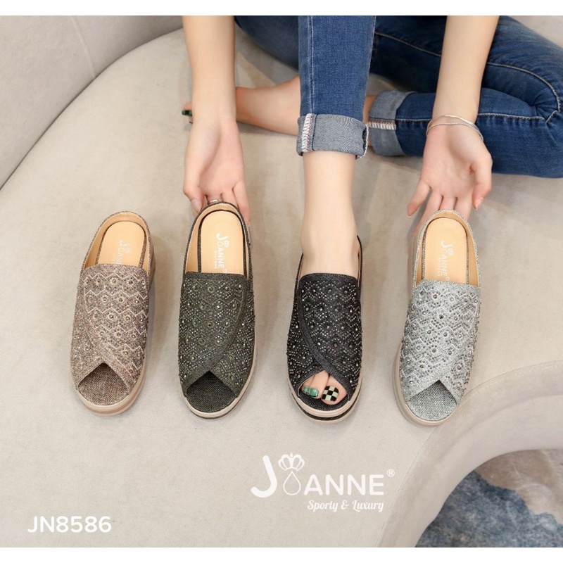 JOANNE Wedges Shoes Wanita JN8586 [ORIGINAL BRAND]