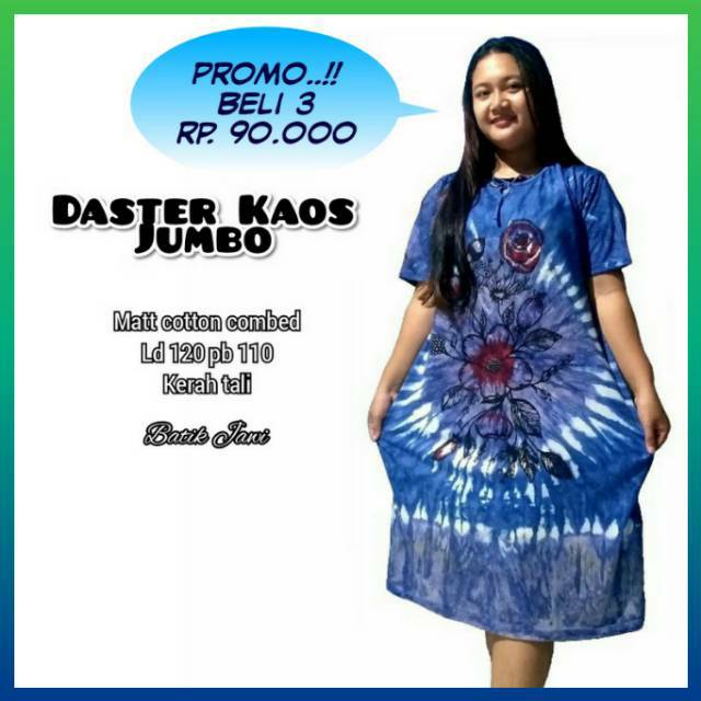 DASTER KAOS  JUMBO MOTIF  ABSTRAK  Shopee Indonesia