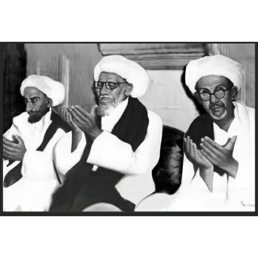 READY POSTER 32x47, Habib 3 serangkai BAHAN artpaper 310 Laminasi