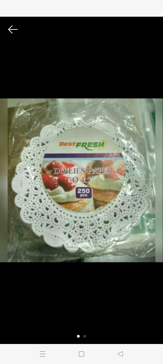 Alas Toples Kue Kering Diameter 4,5/alas Kue Kering/alas Kertas