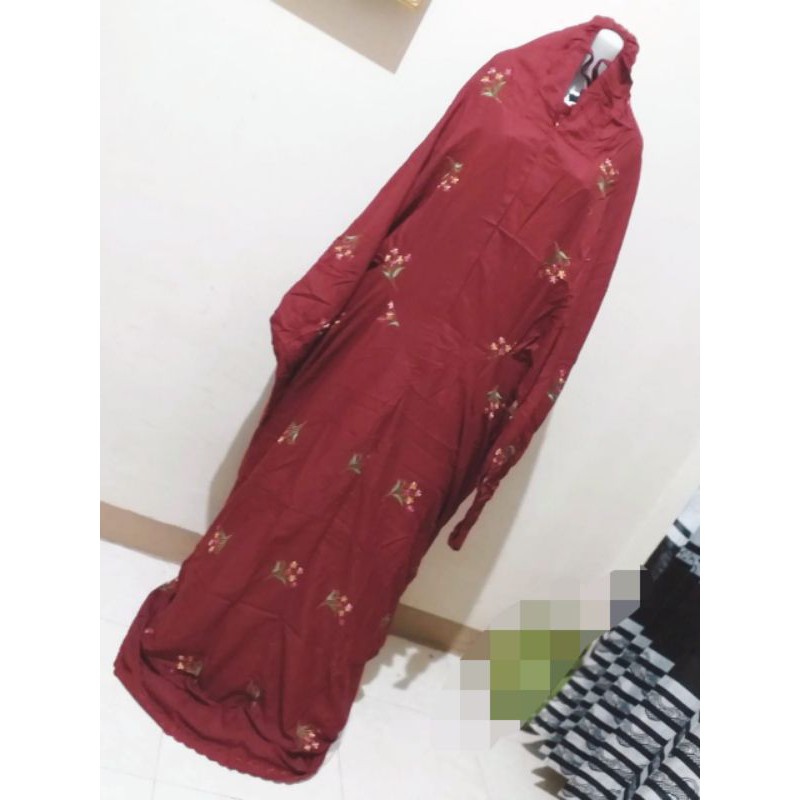 MUKENA BORDIR TERUSAN / PANJANG