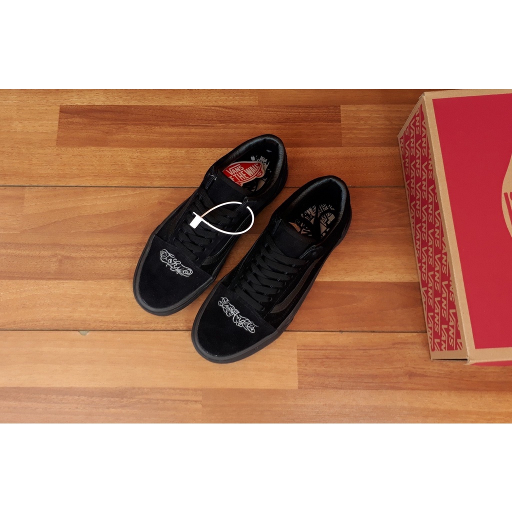 VANS OLD SKOOL NEIGHBORHOOD ALLBLACK BNIB