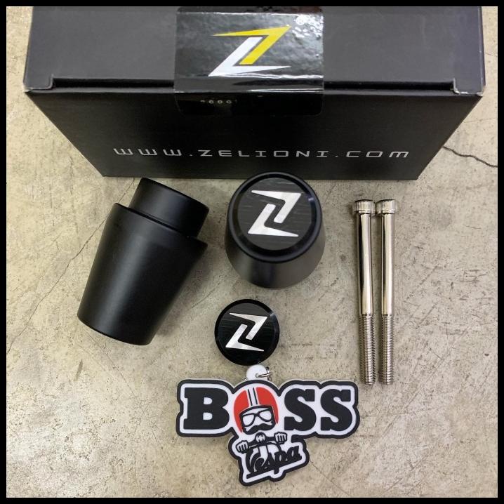 Bar End Stabilizer Zelioni Big Bar Black Untuk Spion Bar End