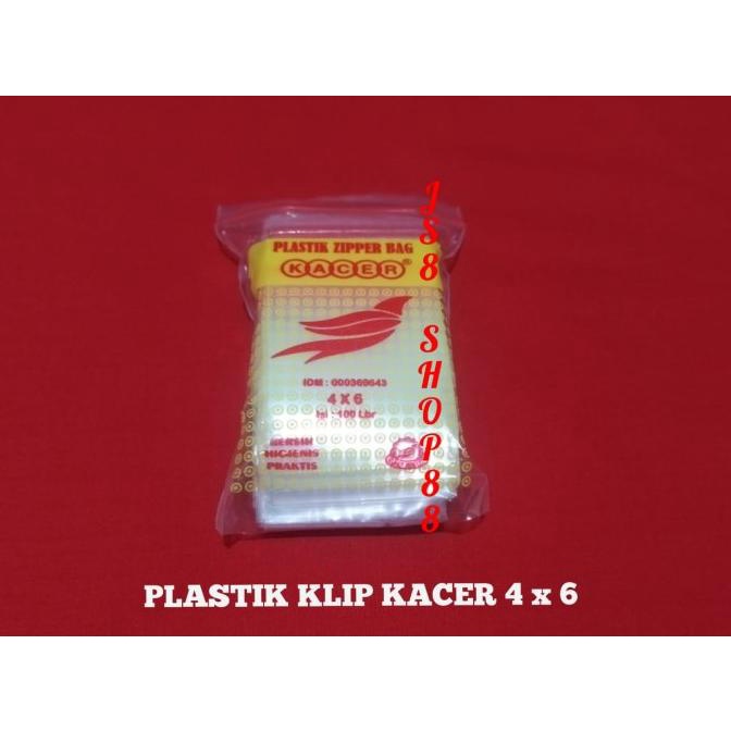 PLASTIK KLIP KACER 4 x 6 TEBAL & BERKUALITAS