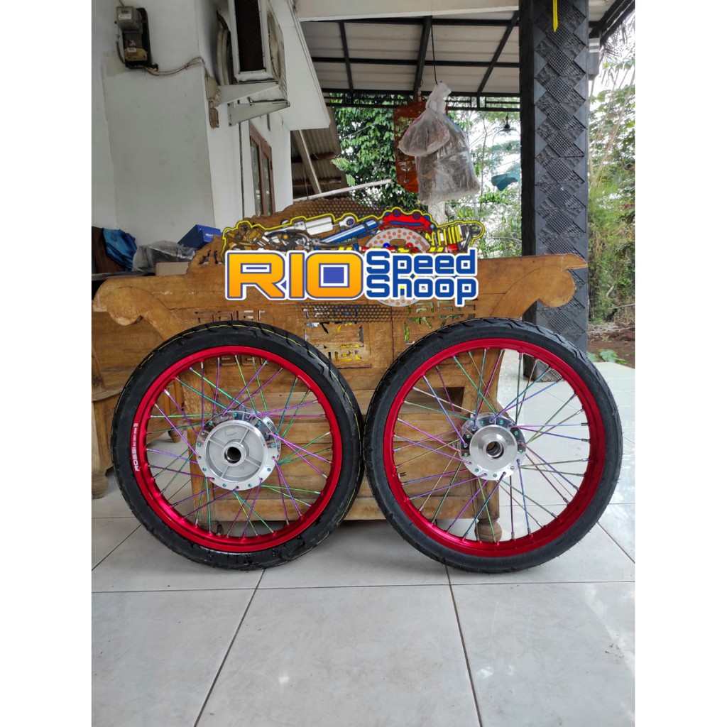 Velg Jari Jari Jupiter MX King Paketan Ring 17 Set Plus Ban