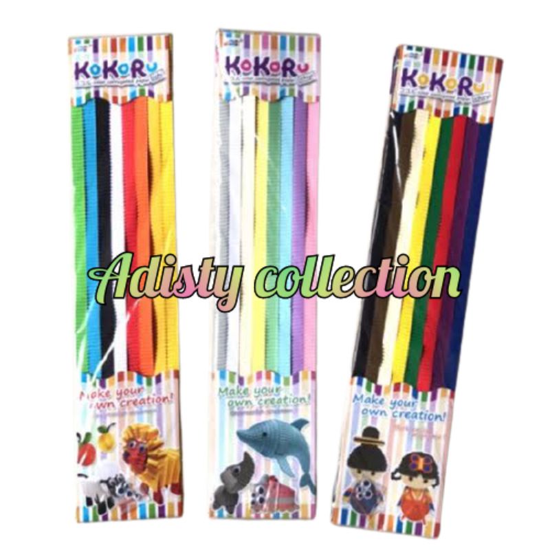 

Kokoru Panjang /pack isi 56 lembar