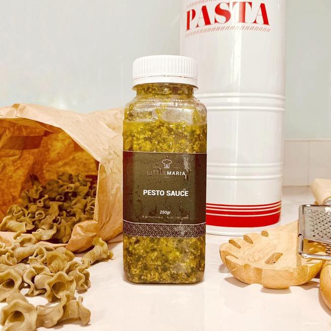 

7f9o littlemaria pesto sauce/saus pesto 250g 3-5portions 8tve