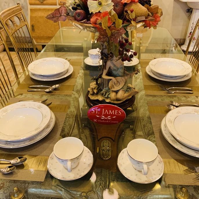#####] Dinner set / Saint James / Prairie / 20 pcs / Mewah / canti