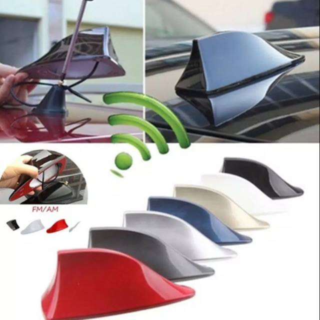 [COD] Antena sirip hiu mobil fungsi antena AM/FM