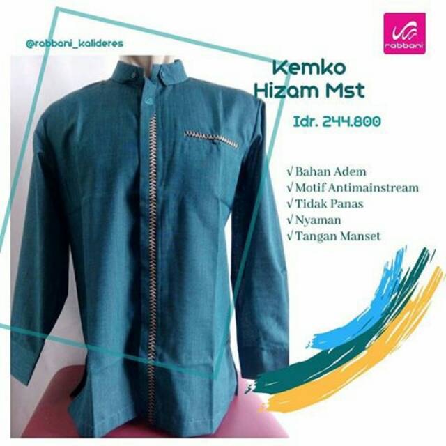 Diskon Kemko hizam rabbani ori/ koko lengan panjang