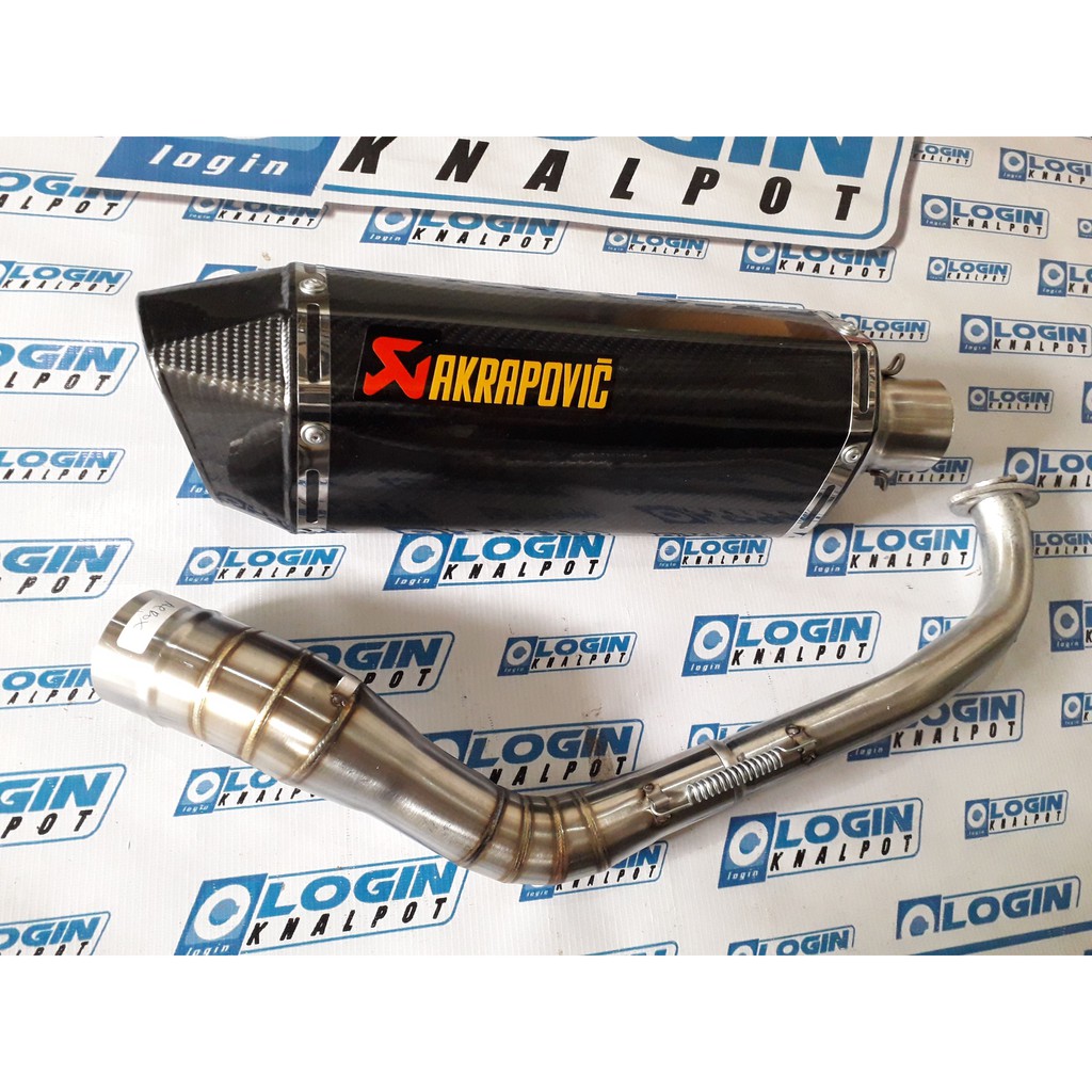 knalpot nmax aerox vario beat scoopy pcx xmax ADV mio vespa sprint lexi xeon Akrapovic-lexi