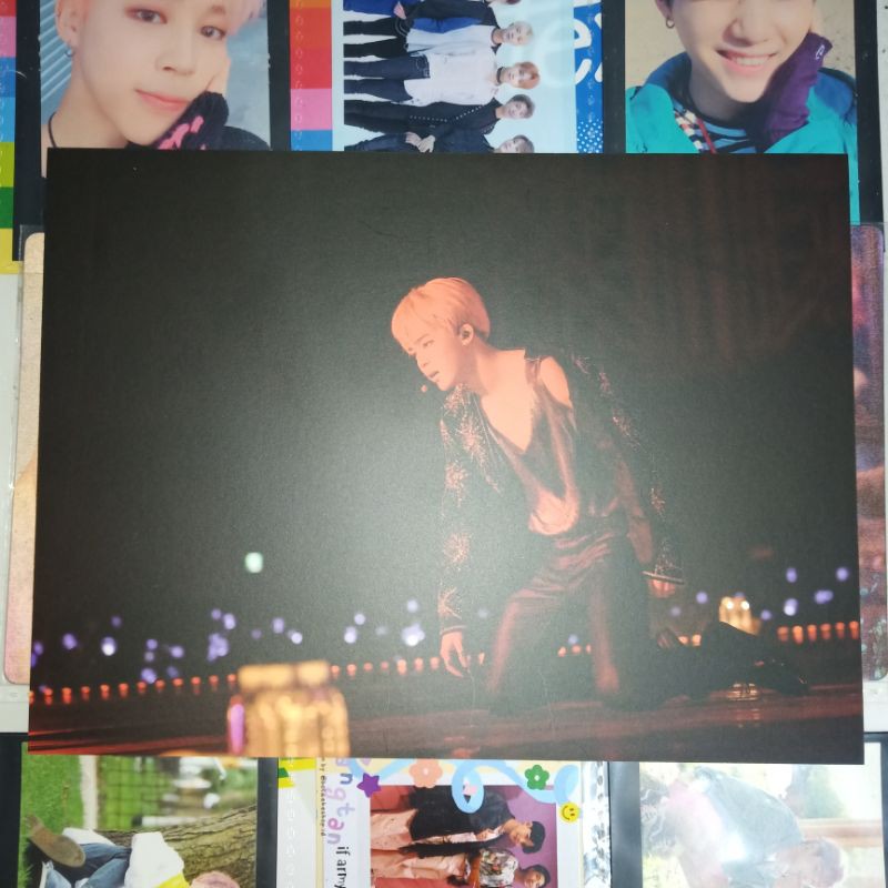 BTS JIMIN WINGS TOUR DVD BLURAY POSTCARD