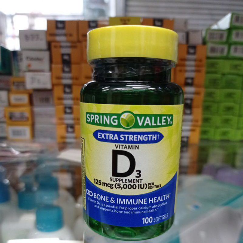 Vitamin D3-5000 Spring Valley
