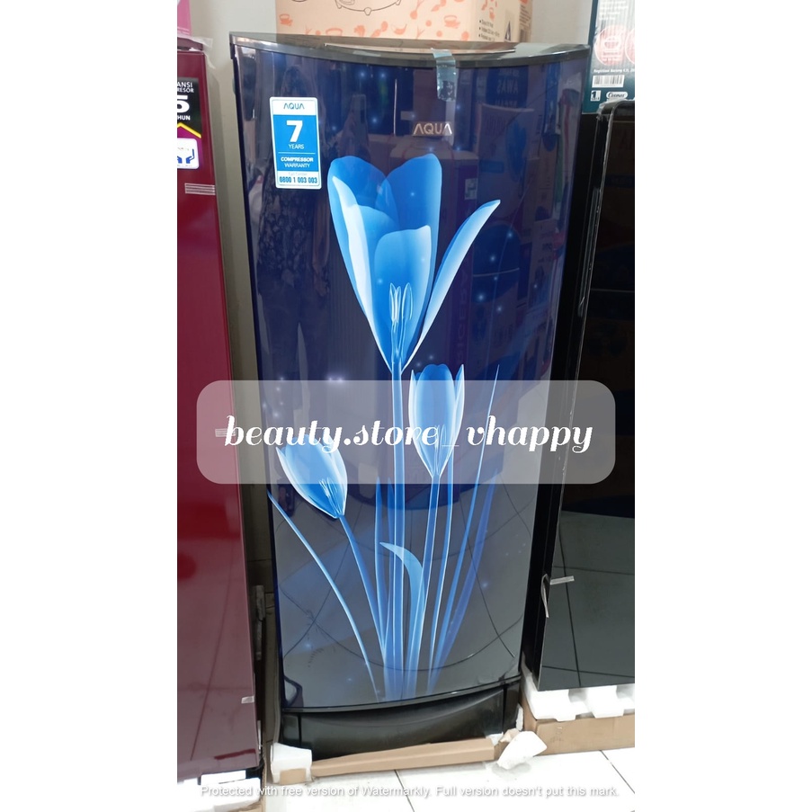 kulkas Aqua 1 pintu AQR-D205 MSB/MSG garansi resmi khusus bandung dan jawa barat #murah