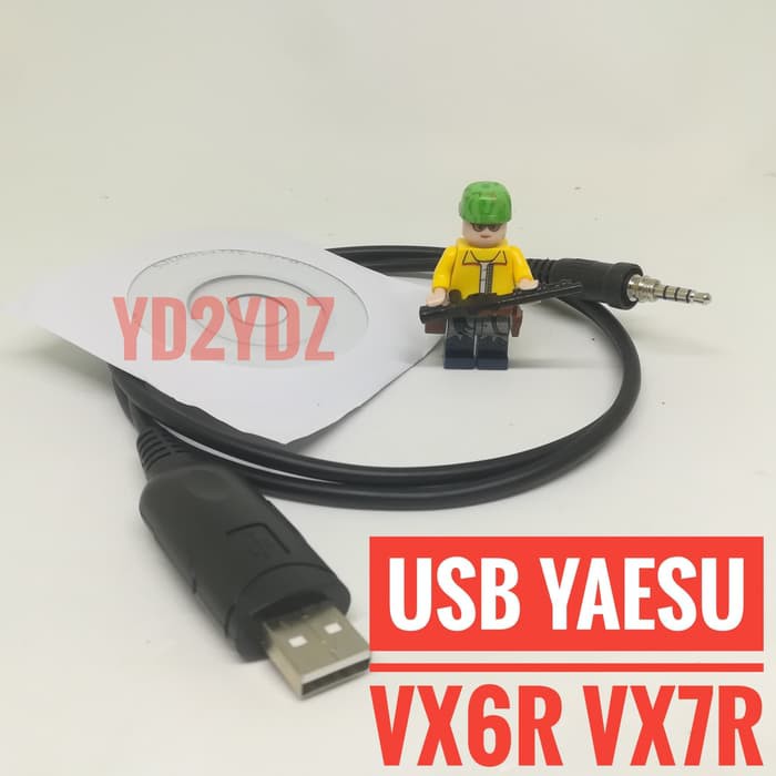 kabel program usb programming yaesu vx-6r vx-7r vx6r vx7r kabel data ht vx6 vx7 vx-6 vx-7 vertex