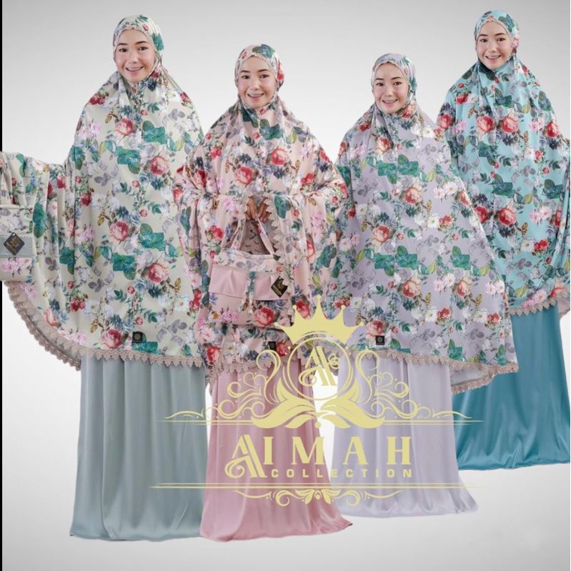 BISA CoD mukenah armani alluer &quot; aimah preium&quot;membuat tampil cantik dan elengan