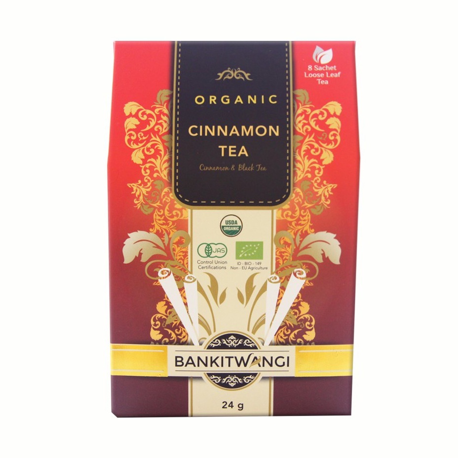 BankitWangi Organic Cinnamon Tea 24 gram (8 sachet loose leaf tea)