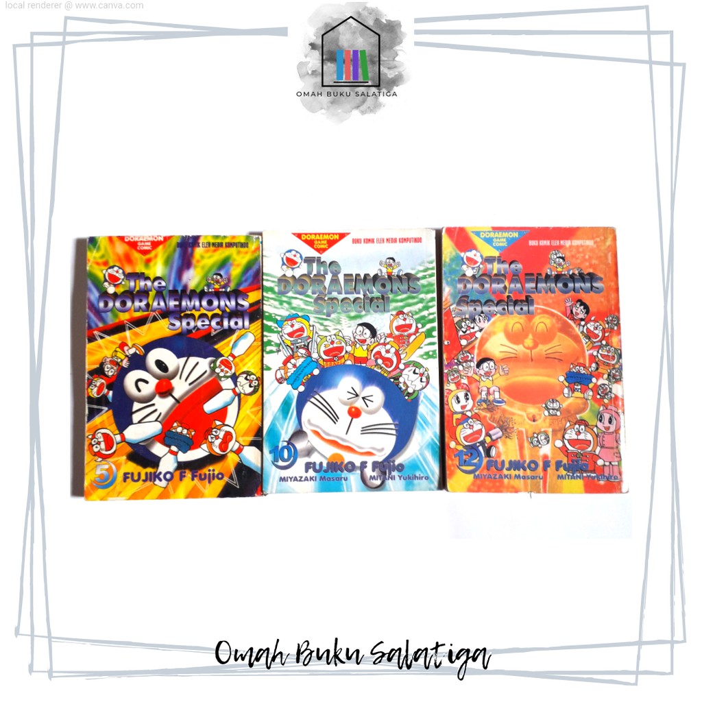 komik THE DORAEMON DORAEMONS SPECIAL COMIC GAME oleh FUJIKO F. FUJIO