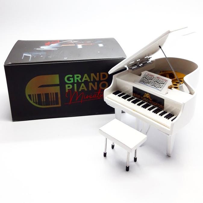 BEST SELLER MINIATUR GRAND PIANO MINIATUR GRAND PIANO MINIATUR PIANO HITAM HAPPY SHOPING