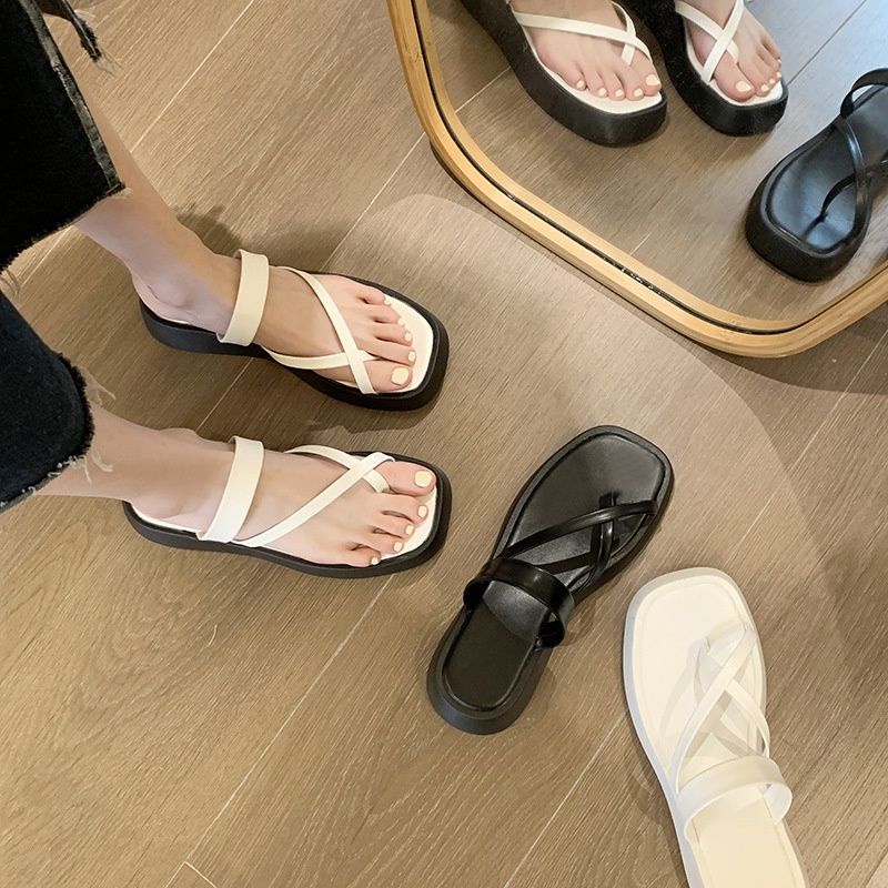 MYSTYLE Fika Korea Design Sandal Wedges Fashion Wanita Import