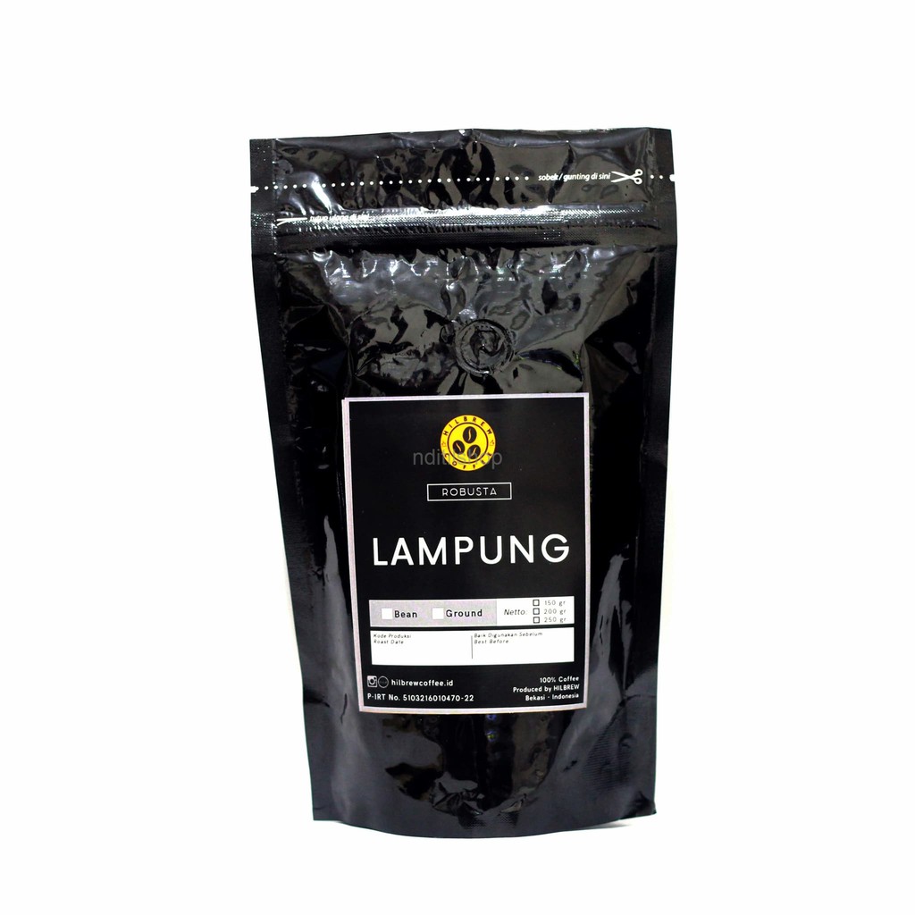 

Kopi Robusta Lampung - 250 Gram