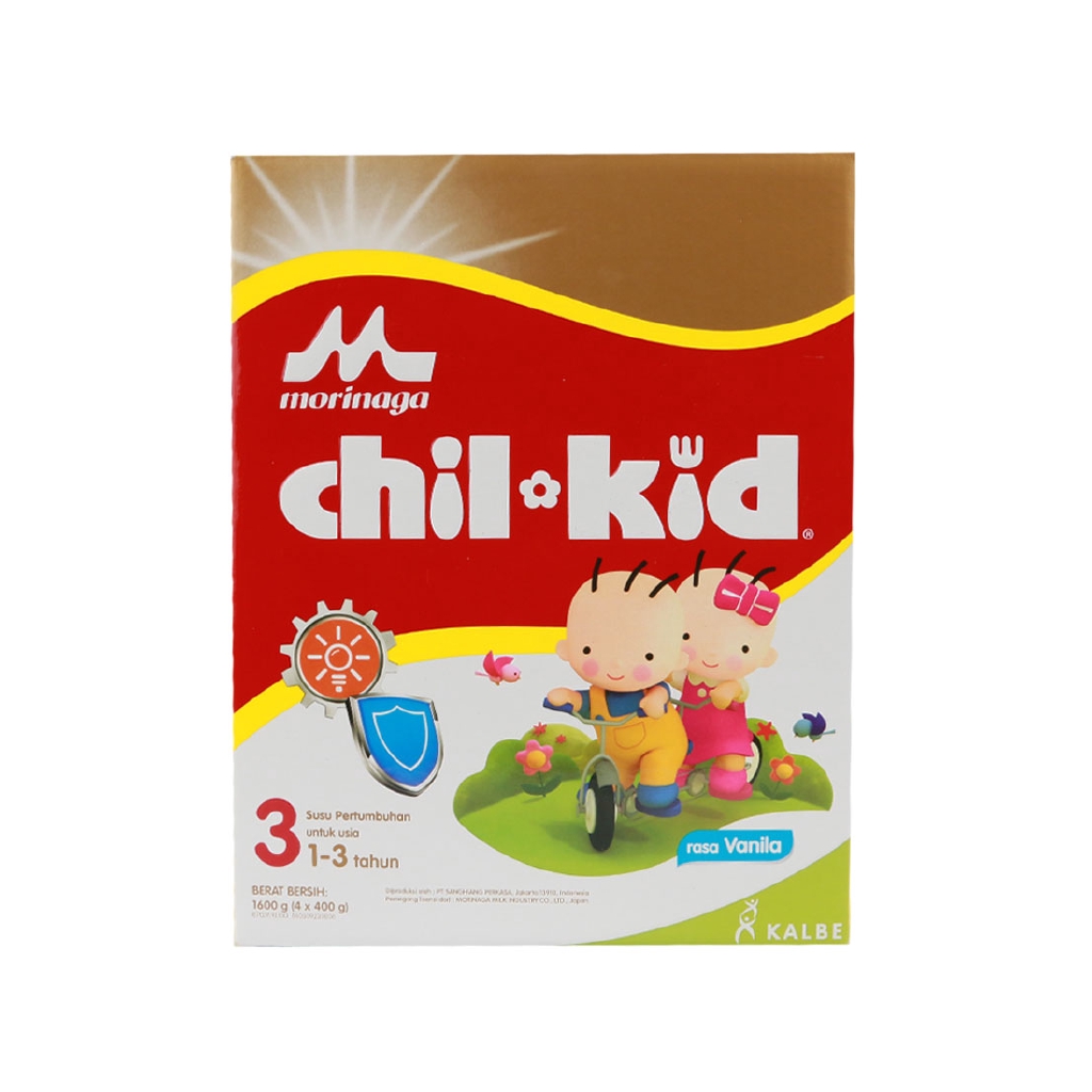 

OL8 - Morinaga Chil Kid Susu Pertumbuhan 3 Vanila 4x400g