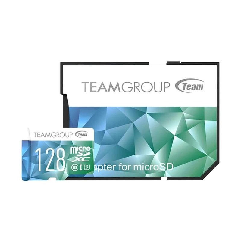 Team Group COLOR II MicroSDXC [128GB/ 64GB/ 32 GBUHS-1 U3] + Free Adapter SD CARD Memory