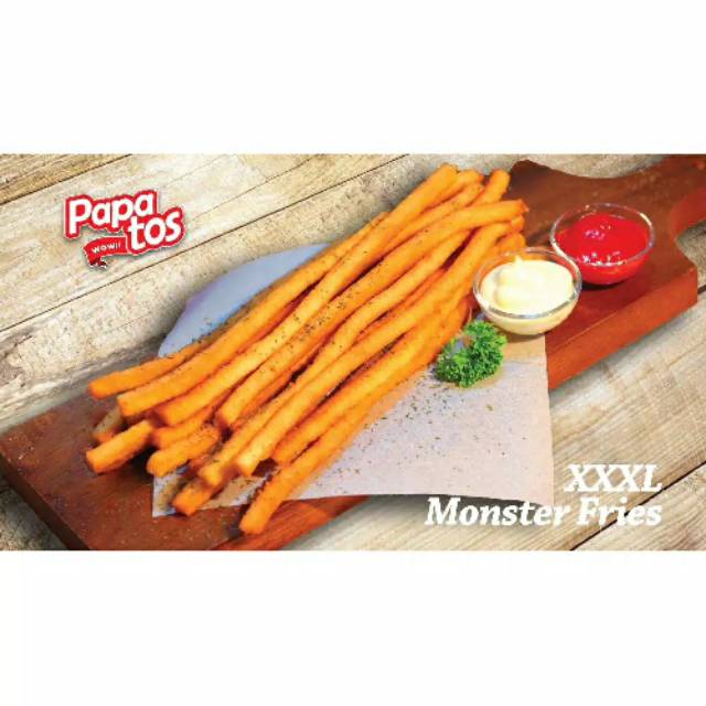 

Tepung Premixs Papatos (MonsterFries) Murah