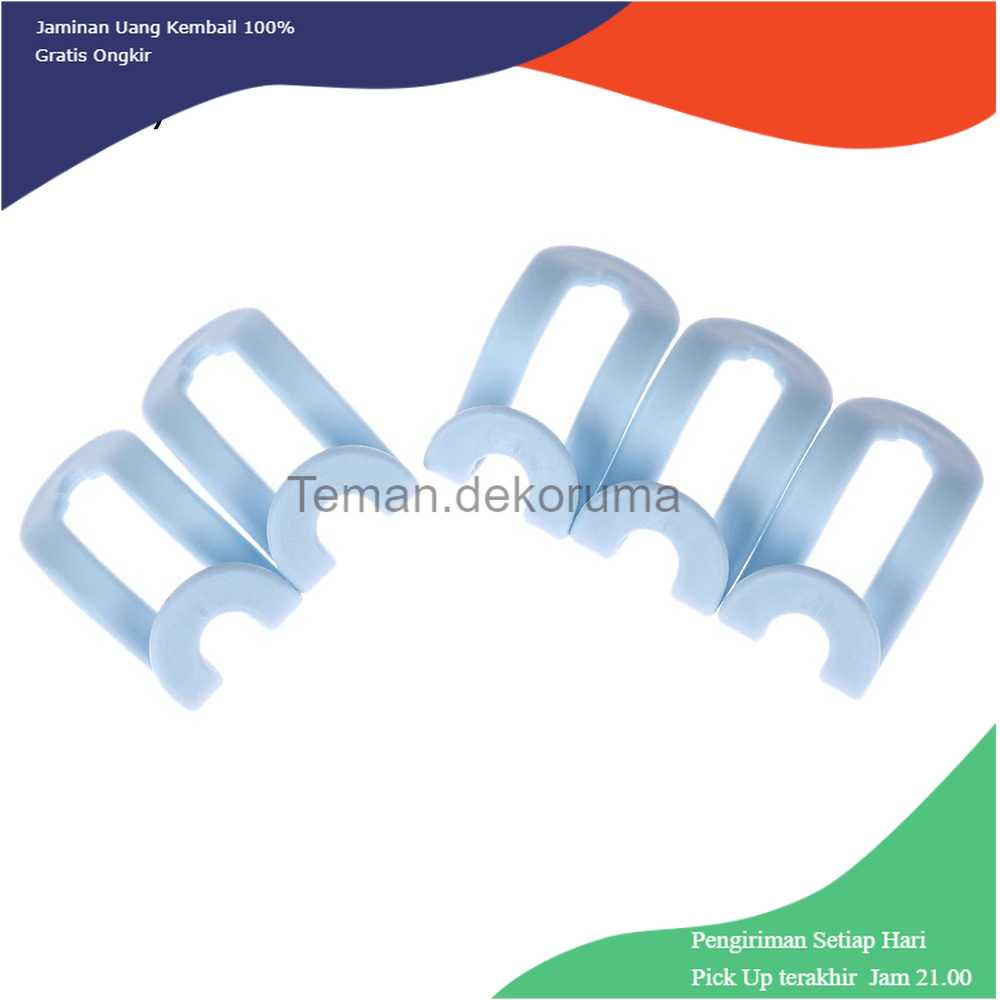 TD-REN Alloet Gantungan Baju Mini Antislip Easy Hook 5 PCS - M16