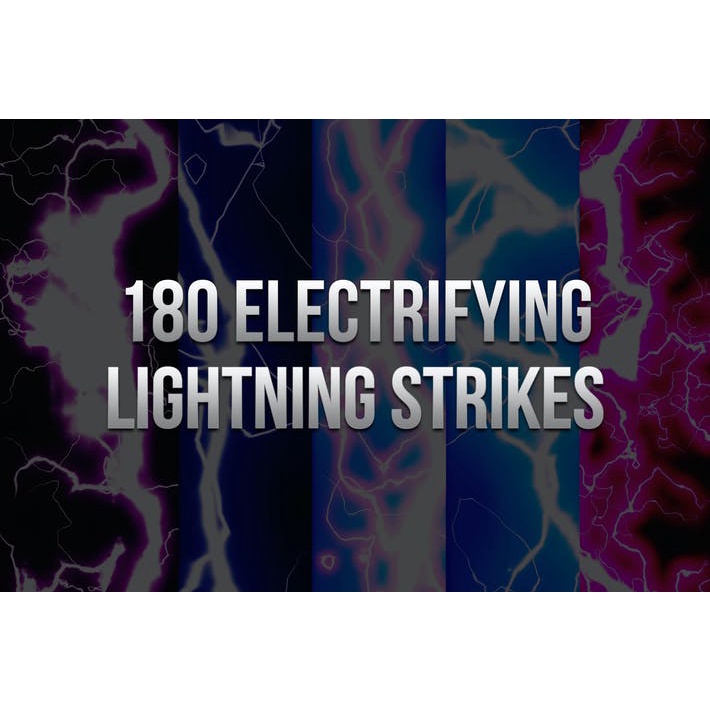 180 Electrifying Lightning Strikes