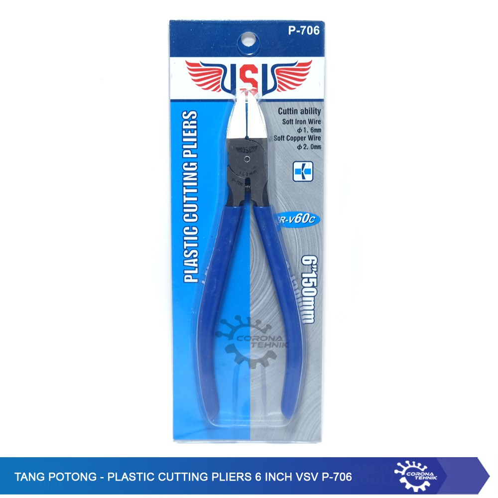 Tang Potong - Plastic Cutting Pliers 6 Inch VSV P-706